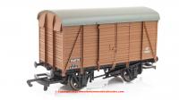 R60102 Hornby Twin Vent Van PARTO number S49186 in BR Brown livery  - Era 6
